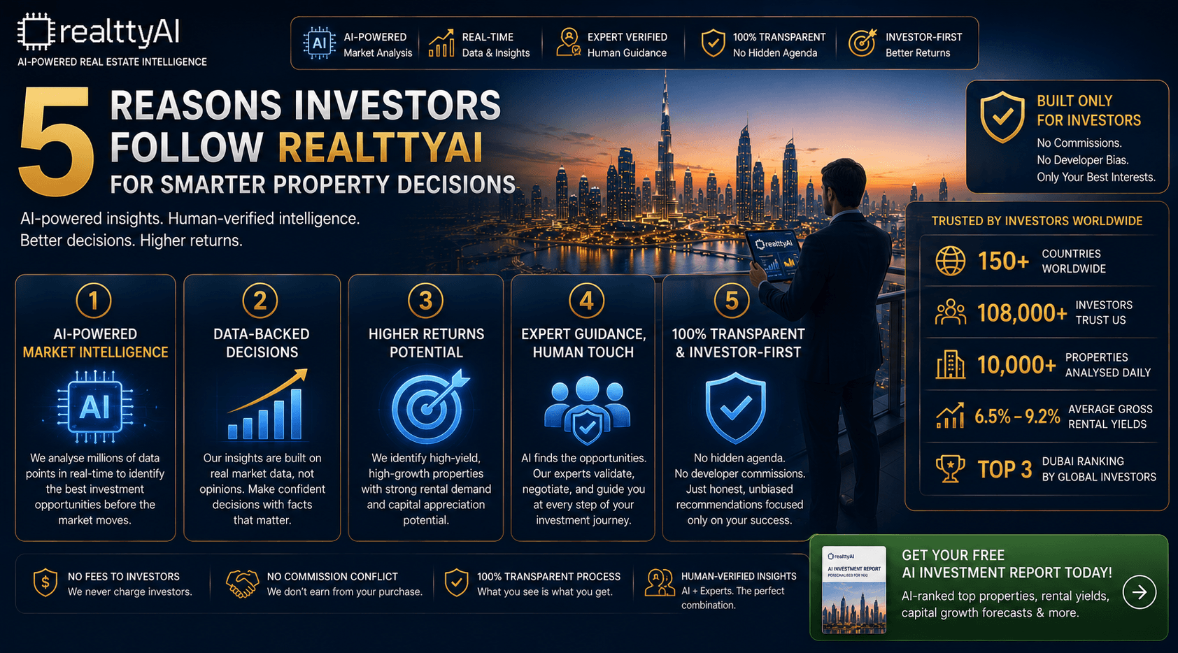 5 Reasons Investors Follow realttyAI for Smarter Property Decisions