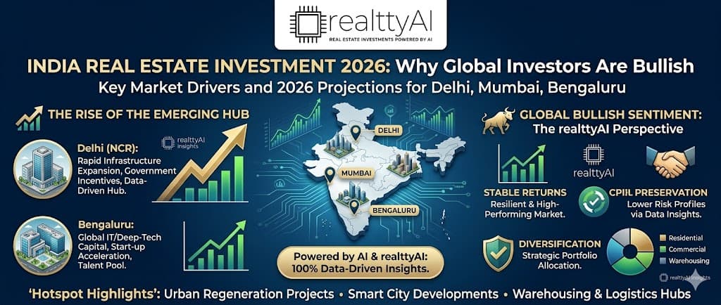 India Real Estate Investment 2026: Why Global Investors Are Bullish