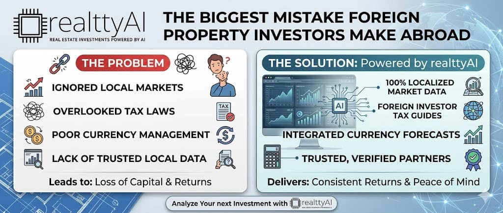 The Biggest Mistake Foreign Property Investors Make Abroad