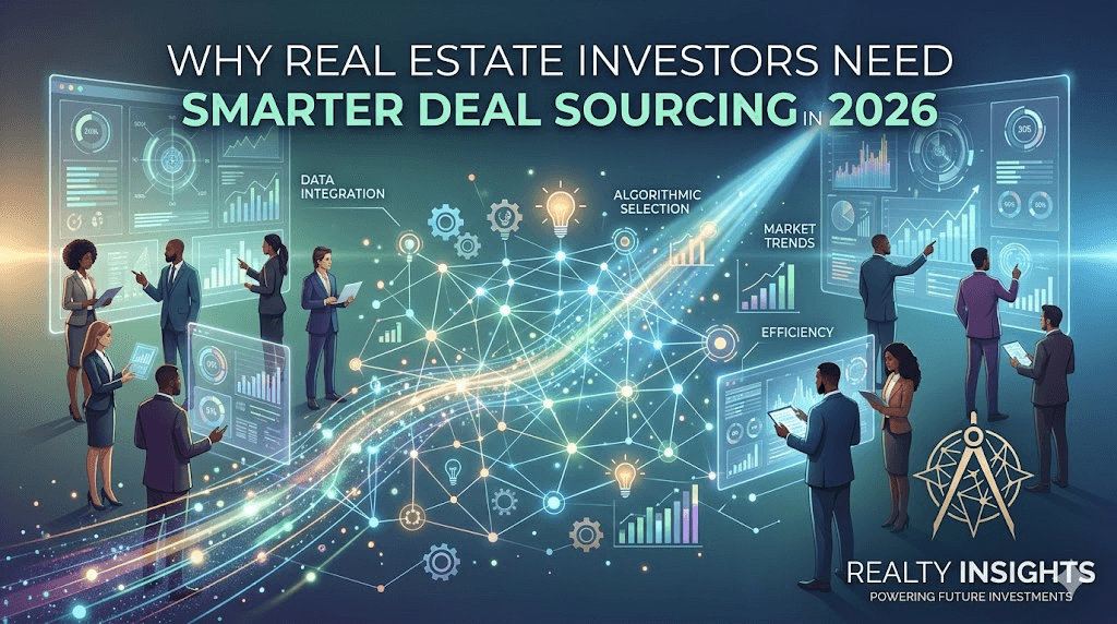 Why Real Estate Investors Need Smarter Deal Sourcing in 2026