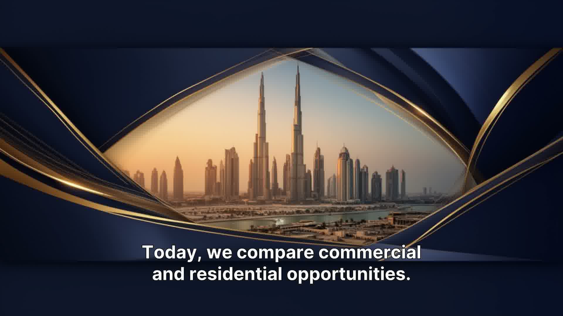 Commercial vs Residential Property Investment in UAE: A 2026 Guide