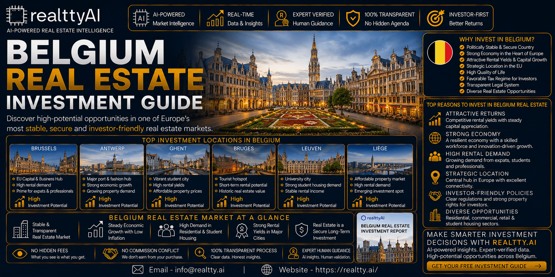 Belgium Real Estate Investment Guide