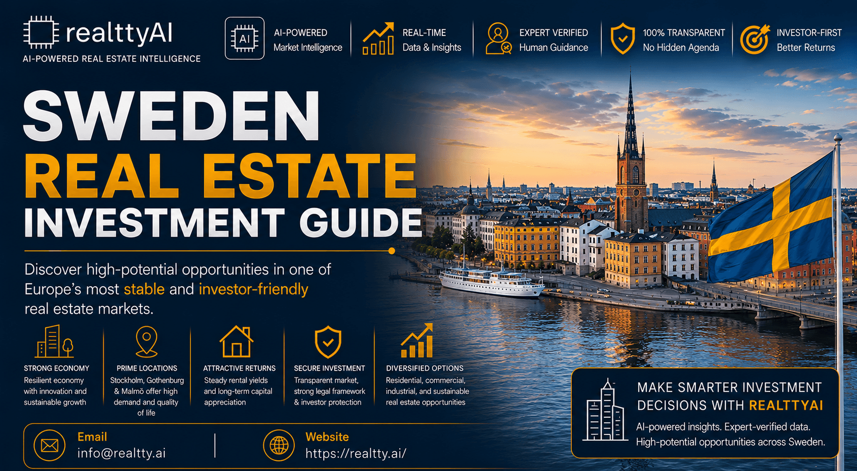 Sweden Real Estate Investment Guide