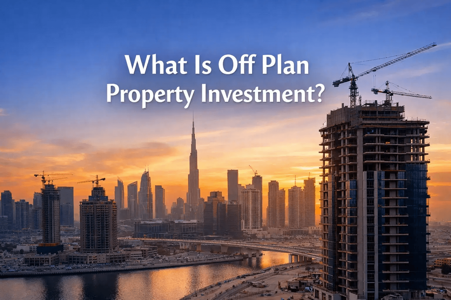 Off Plan Property Investments in Dubai