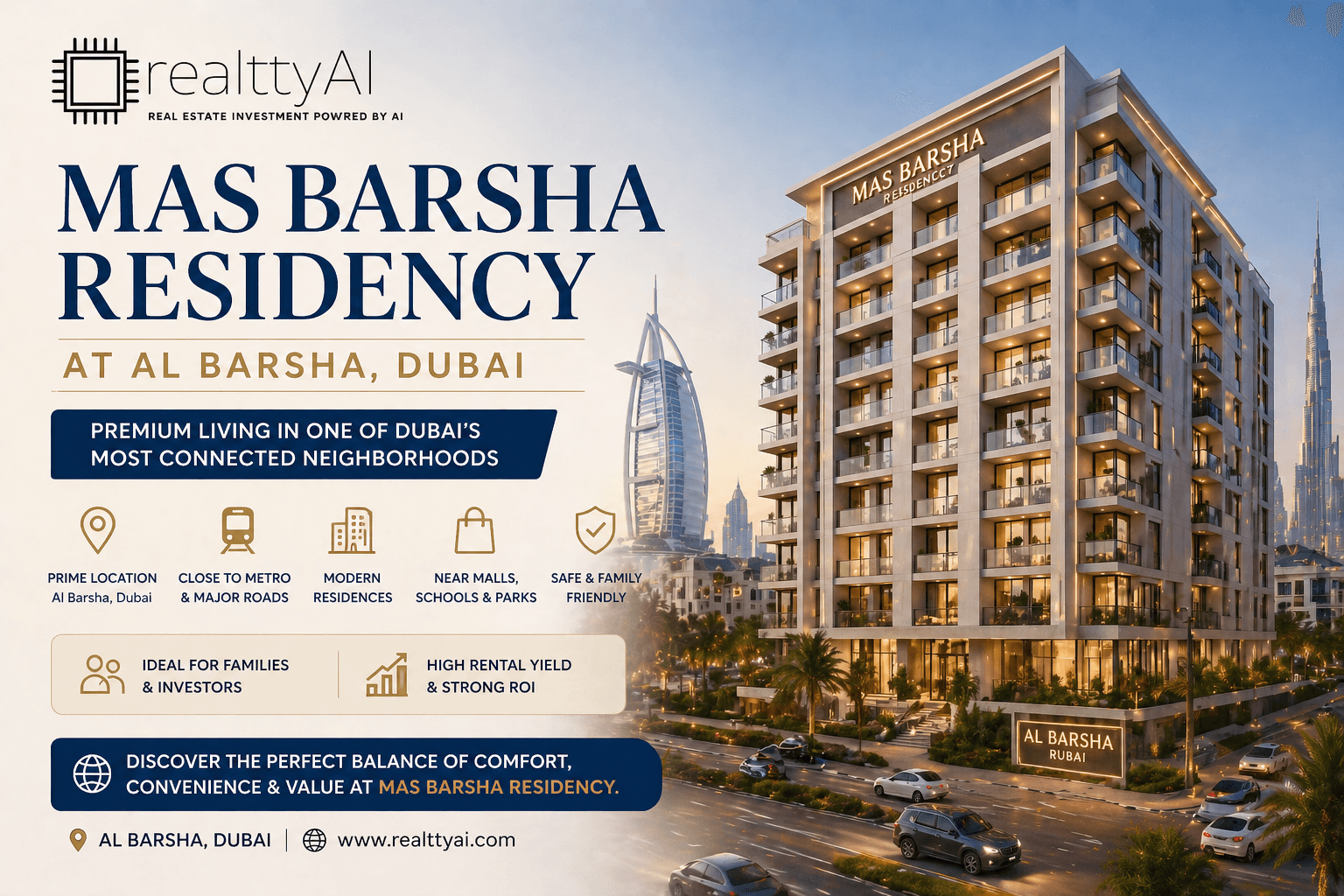 Mas Barsha Residency at Al Barsha by MAK Developers
