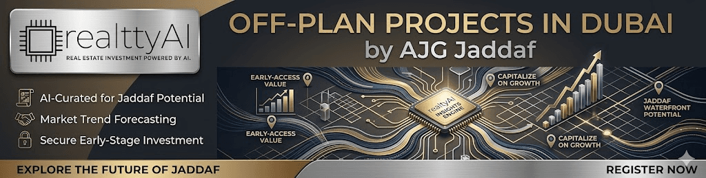 Off Plan Projects in Dubai by AJG Jaddaf Real Estate Development