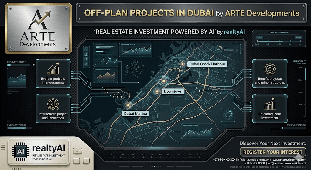 Off Plan Projects in Dubai by ARTE Developments