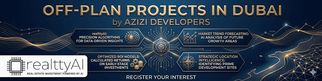 Off Plan Projects in Dubai by Azizi Developers