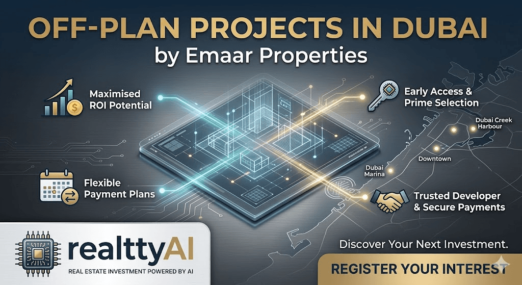 Off Plan Projects in Dubai by Emaar Properties