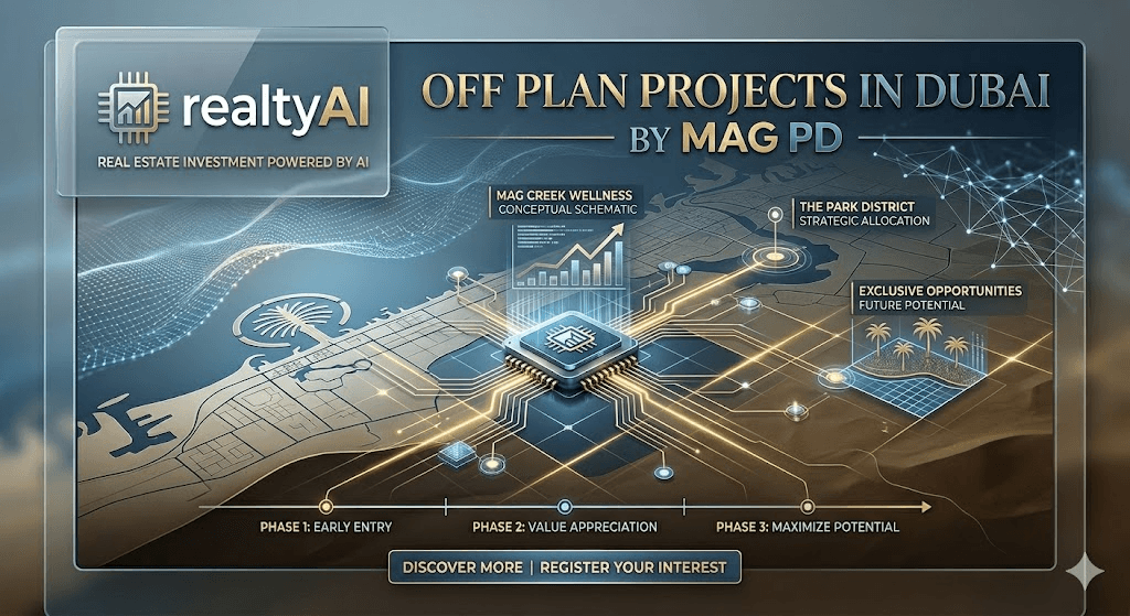 Off Plan Projects in Dubai by MAG PD