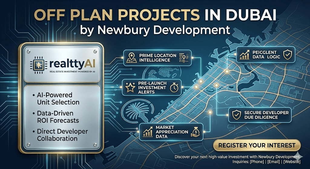 Off Plan Projects in Dubai by Newbury Development