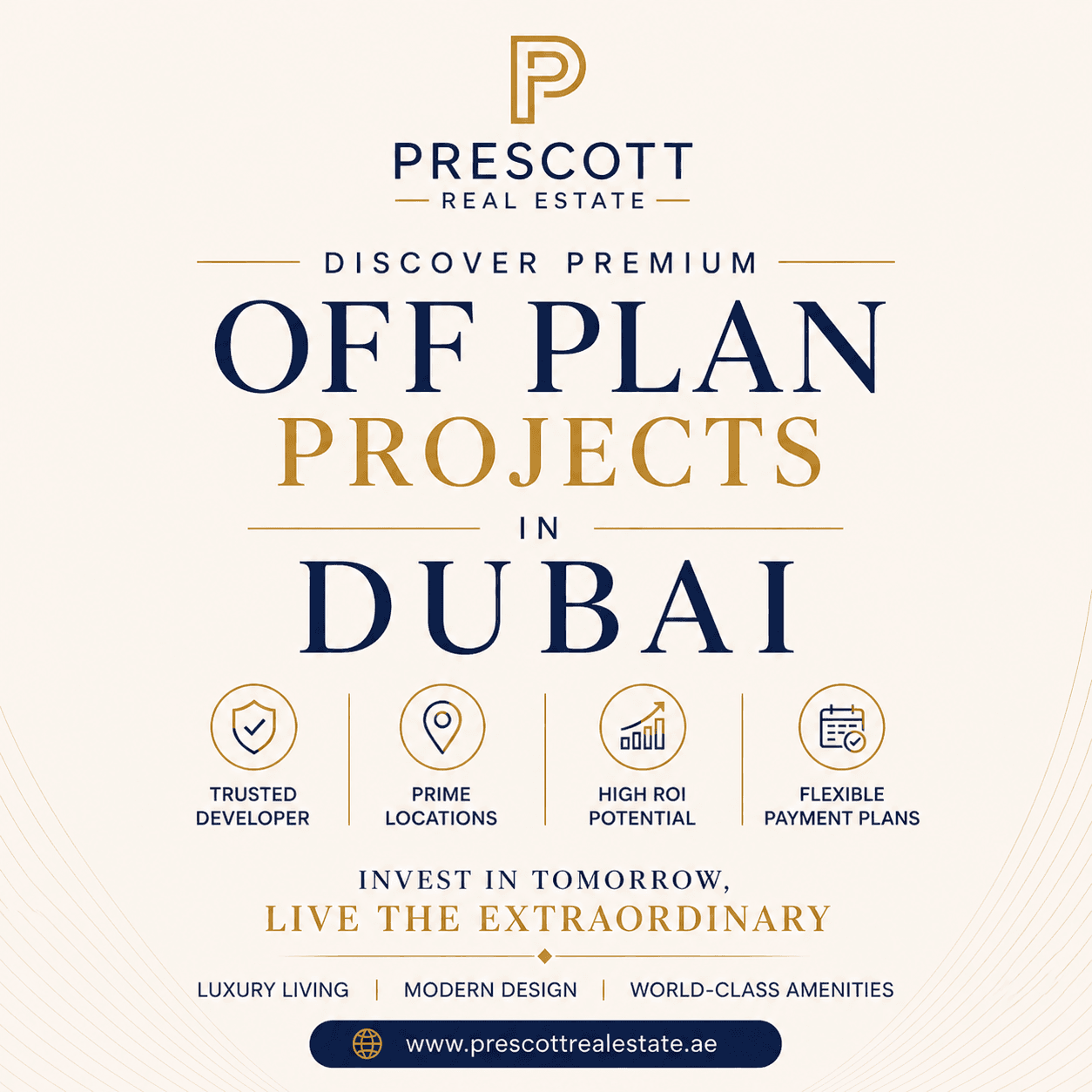 Off Plan Projects in Dubai by Prescott Real Estate