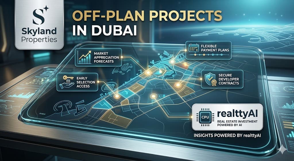 Off Plan Projects in Dubai by Skyland Properties