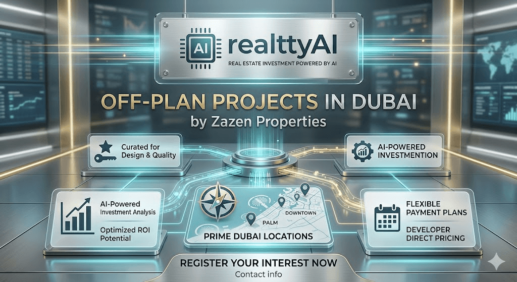 Off Plan Projects in Dubai by Zazen Properties